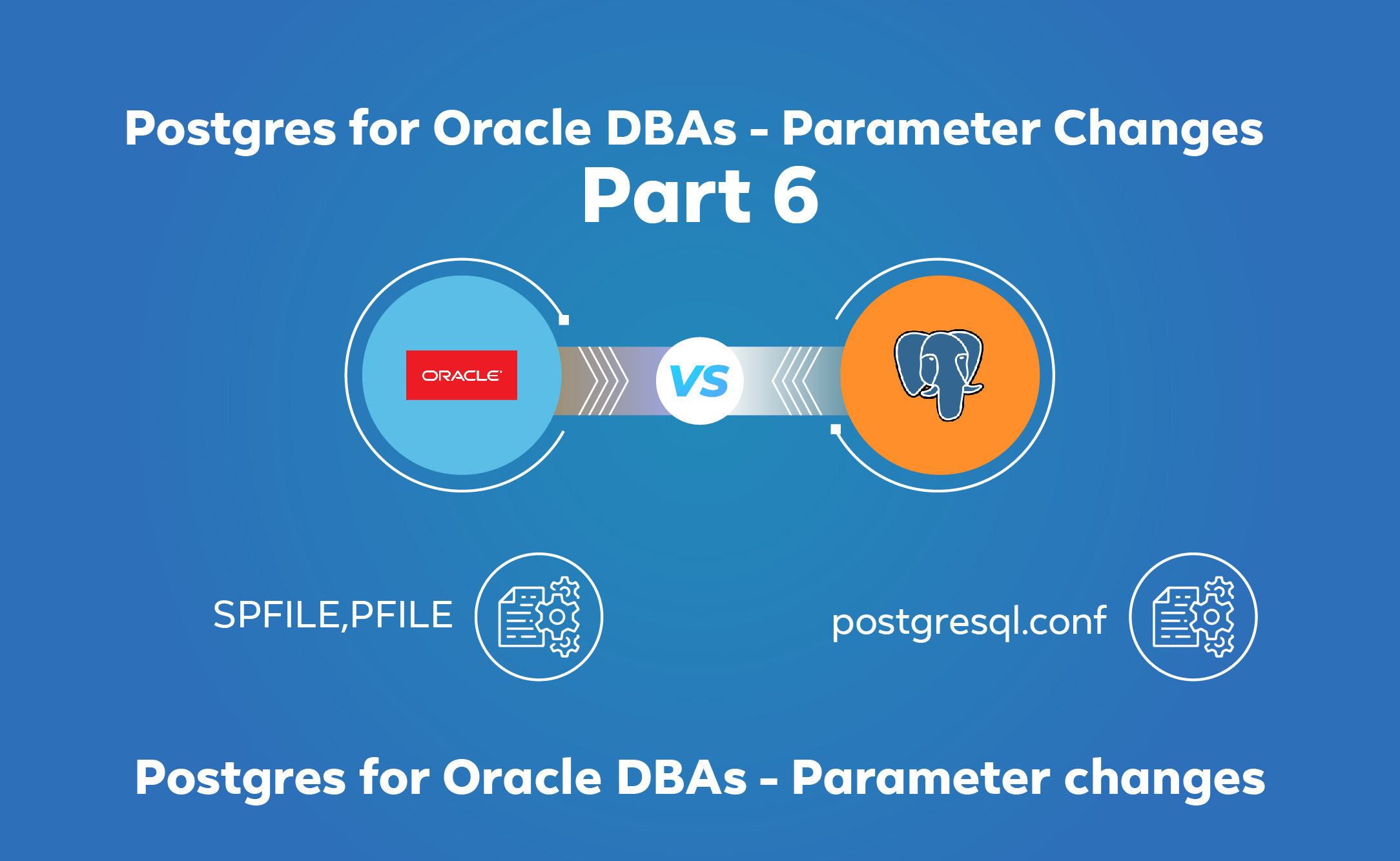 Postgres for Oracle DBAs - Parameter Changes